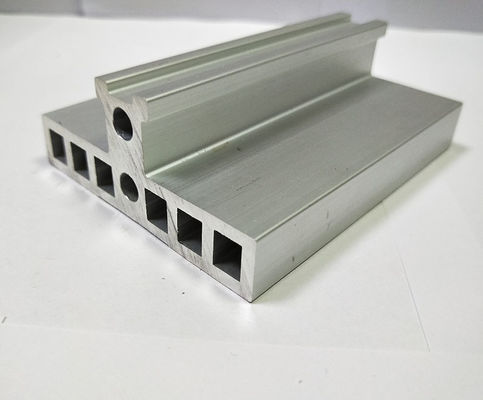 Mill Finish Anodizing Silver CNC Machining Extruded Aluminum Profiles