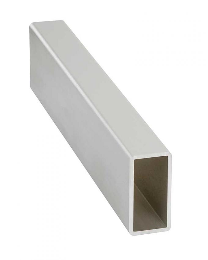 Lightweight Building Anodized 30mm Aluminium Rectangular Tube