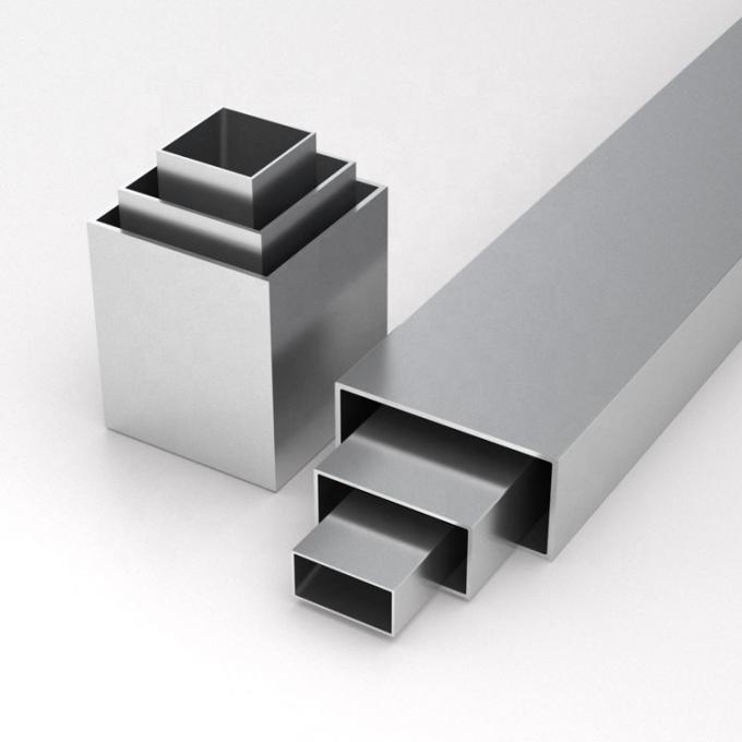 Rectangular 6063 T6 0.70mm Standard Aluminium Extrusion Profiles