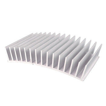 Anodized Silver Precision 6000 Series Radiator Aluminum Profiles