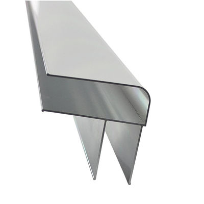 6063 T5 Anodized Silver D Shape 5.8m Aluminum Alloy Ladder Profiles