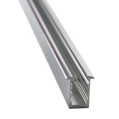 6063 T5 Anodized Silver D Shape 5.8m Aluminum Alloy Ladder Profiles