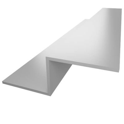 Z Shaped 0.7MM Exterior Photovoltaic Solar Aluminum Profile