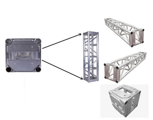 Stage Roof Lighting 6061 6060 6082 Aluminum Stage Truss