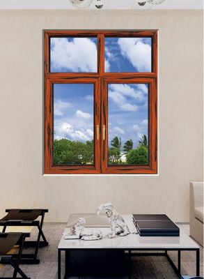 Indoor 6063 6061 6005 Thermal Break Aluminum Window Frame Profile
