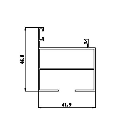 CNC Machining High Security Aluminium Alloy Door And Window