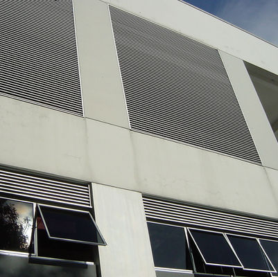 Customized Powder Coated/PVDF Adjustable Enhanced Weather Proof Aluminium Shutter Louvre