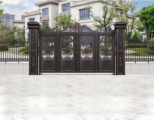 Electric Motor Gate Garden Gate Fence Post Architectural Aluminium Profiles