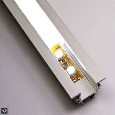 U Style LED Channel Powder Coated Aluminium Extrusion Profiles