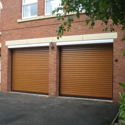 Fire Wind Resistant Roller Shutter Garage Aluminium Door Profiles