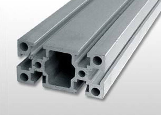 40 X 40 Slotted Anodised Aluminum Assembly Line Extrusions
