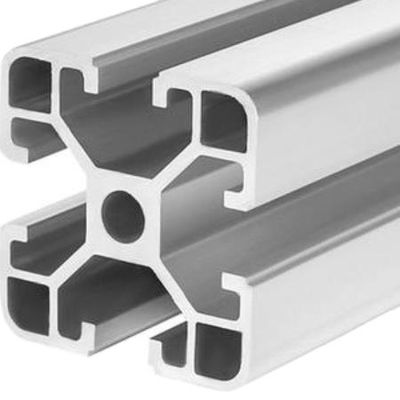 Mill Finish 6063 T5 40x40 Aluminum Assembly Line Extrusions