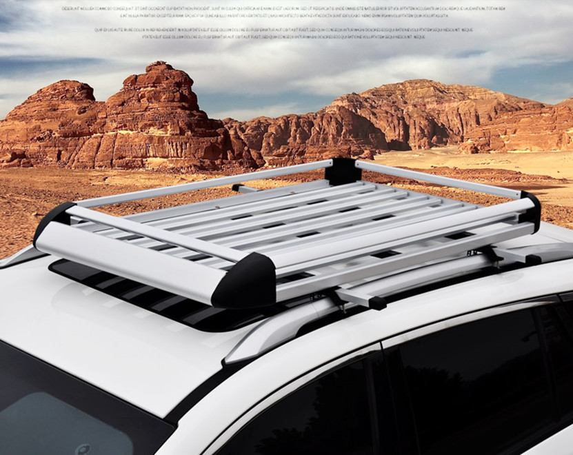 Custom 6063 T6 Aluminum Extrusion Standards Car Roof Rack